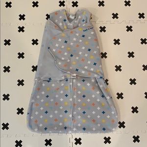 Halo Fleece Swaddle Sleepsack - Small - 3-6 months